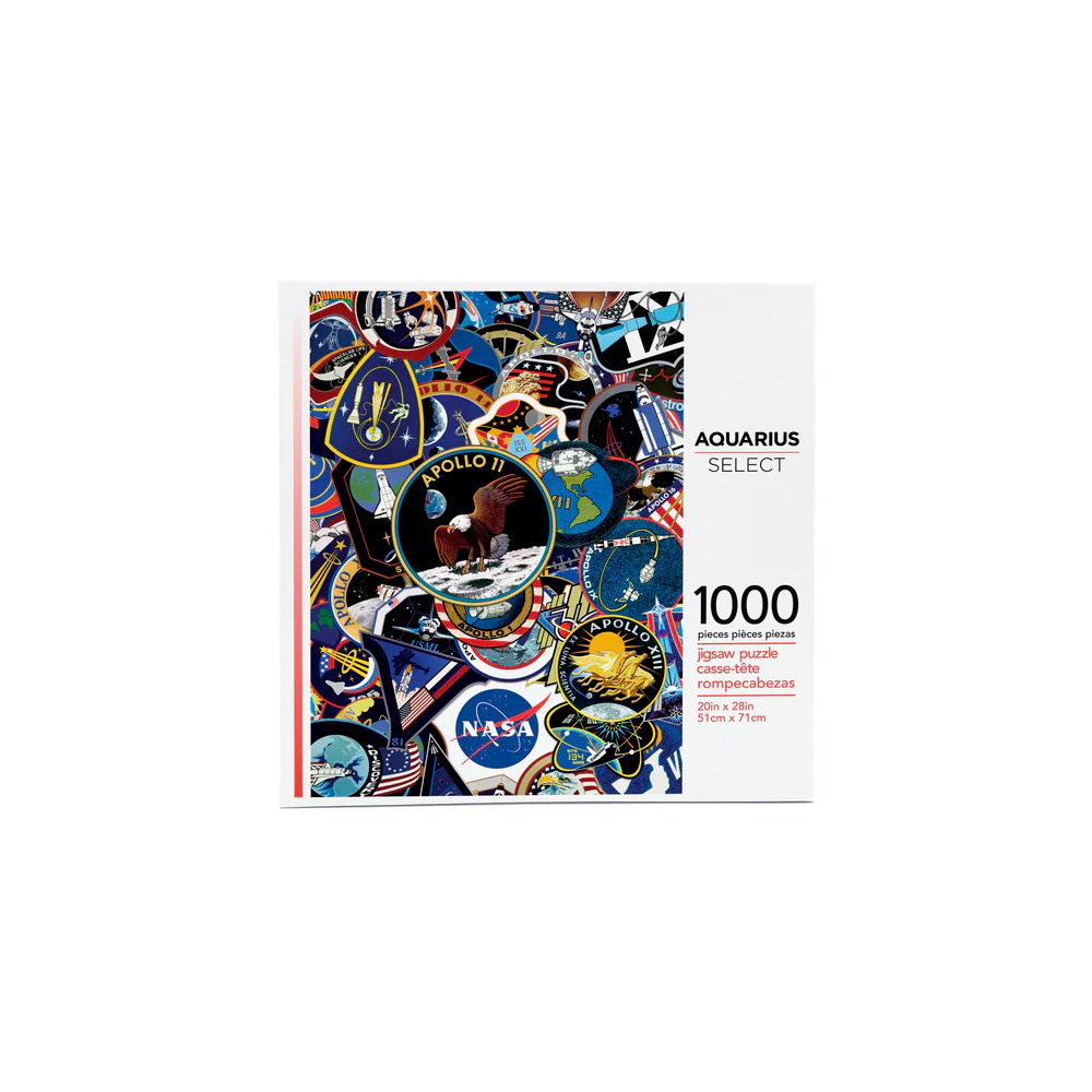 Puzzle de 1000 pièces de patchs de mission de la NASA 